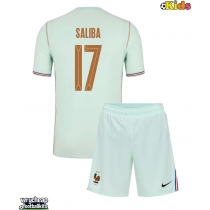 France William Saliba #17 Replica Away Minikit World Cup 2026 Short Sleeve (+ pants)